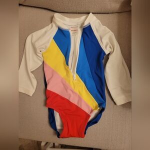 Girls Rash Guard Bathing Suit 18-24m